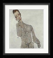 Portrait Of Painter Karl Zakovsek, 1910 Fine Art Print