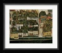 The Small City IV  (Krumau On The Moldau), 1914 Fine Art Print