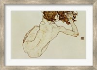 Crouching Nude Fine Art Print