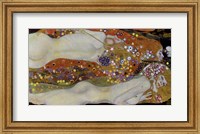 Wasserschlangen - Watersnakes IiI(The Friends), 1904-1907 Fine Art Print