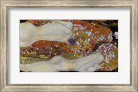 Wasserschlangen - Watersnakes IiI(The Friends), 1904-1907 Fine Art Print