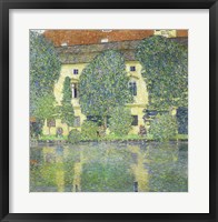 Schloss Kammer Am Attersee Iii (Wasserschloss), 1910 Fine Art Print