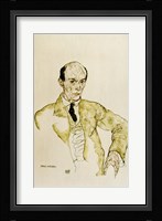 Composer Arnold Schoenberg, 1917 Fine Art Print