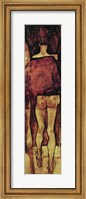 Female Nude, Rear View with Shawl Fine Art Print