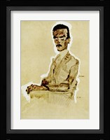 Portrait of Eduard Kosmack Seated, 1910 Fine Art Print