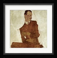Portrait Arthur Roessler, 1910 Fine Art Print