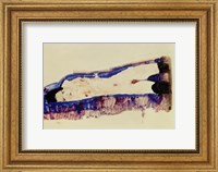 Reclining Nude With Black Stockings, 1911 Fine Art Print