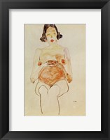 Red Nude, Pregnant, 1910 Fine Art Print