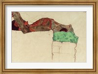 Reclining Male Nude With Green Cloth, 1910 Fine Art Print
