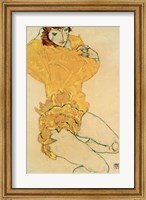 Woman Undressing, 1914 Fine Art Print