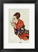Portrait Of The Actress Marga Boerner With Compact, 1917 Fine Art Print