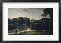 The Park At Saint-Cloud, 1865 Fine Art Print