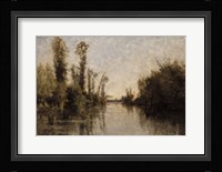 Banks Of The Seine, 1851 Fine Art Print