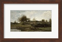 Lock in the Optevoz Valley, Isere, 1855 Fine Art Print