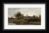 Lock in the Optevoz Valley, Isere, 1855 Fine Art Print