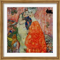 Girlfriends,  1916-1917 Fine Art Print