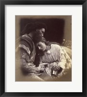 The Parting Of Lancelot And Queen Guenievre,  1874-1875 Framed Print