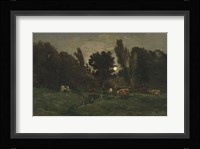 The Graveyard At Villerville (Calvados), 1875 Fine Art Print