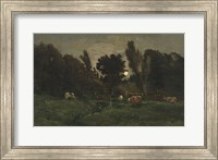 The Graveyard At Villerville (Calvados), 1875 Fine Art Print