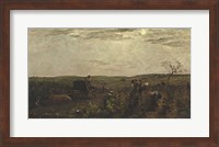 Wine Harvest In Burgundy, 1863 Fine Art Print