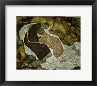 Death And The Maiden, 1915 Fine Art Print