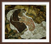 Death And The Maiden, 1915 Fine Art Print