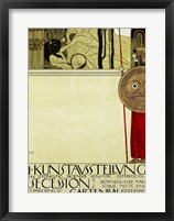 Poster for the First Art Exhibition of the ""Secession"" Art Movement Fine Art Print