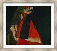 Cardinal And Nun (Liebkosung), 1912 Fine Art Print