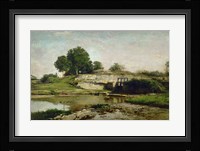 La Vanne D'Optevoz (Isere), 1859 Fine Art Print