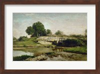 La Vanne D'Optevoz (Isere), 1859 Fine Art Print