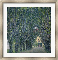 Tree-Lined Road Leading To The Manor House At Kammer, 1912 Fine Art Print