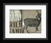 Deer with white tail Fine Art Print