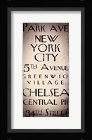 New York City Framed Print
