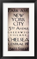 New York City Framed Print