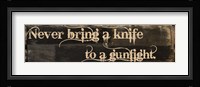 Gunfight Fine Art Print
