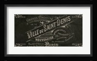 Signes Francais V Framed Print