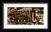 Streets of Paris I Fine Art Print