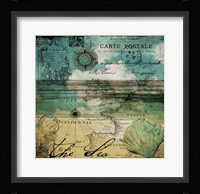 Ocean Clouds II Framed Print