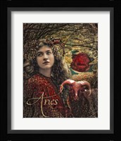 Art Nouveau Zodiac Aries Fine Art Print