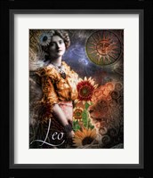 Art Nouveau Zodiac Leo Fine Art Print