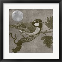 Moon Bird Framed Print