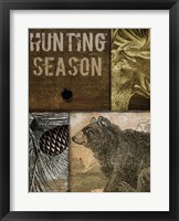 Hunting Season IV Framed Print