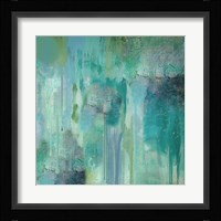 Aqua Circumstance II Framed Print
