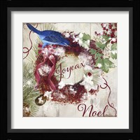 Bluebird Christmas I Fine Art Print