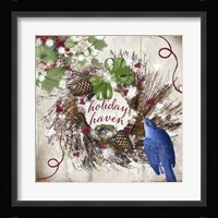 Bluebird Christmas II Fine Art Print
