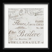 Bon Mots I Fine Art Print