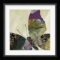 Butterfly Brocade I Framed Print