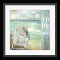 By the Sea I Framed Print
