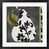 Decorative Pear I Fine Art Print