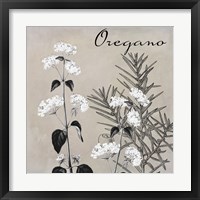 Flowering Herbs II Framed Print